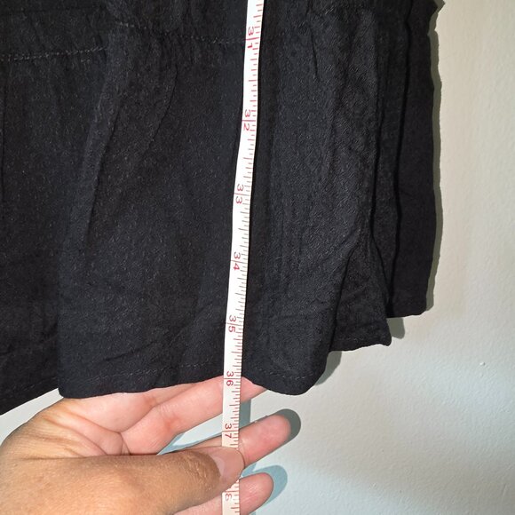 Live to be Spoiled - Black Spaghetti Strap Mini Dress - XXL - Picture 5 of 8